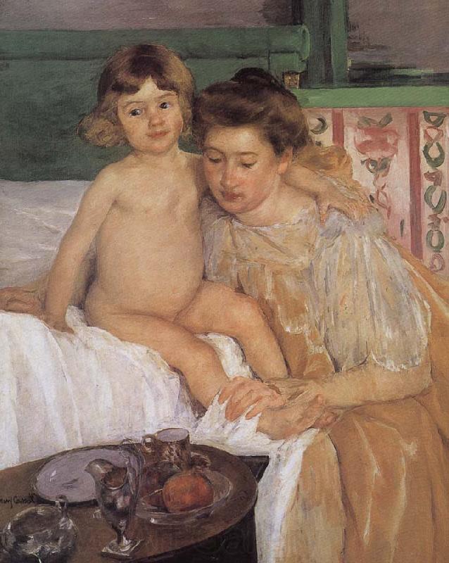 Mary Cassatt Get up France oil painting art